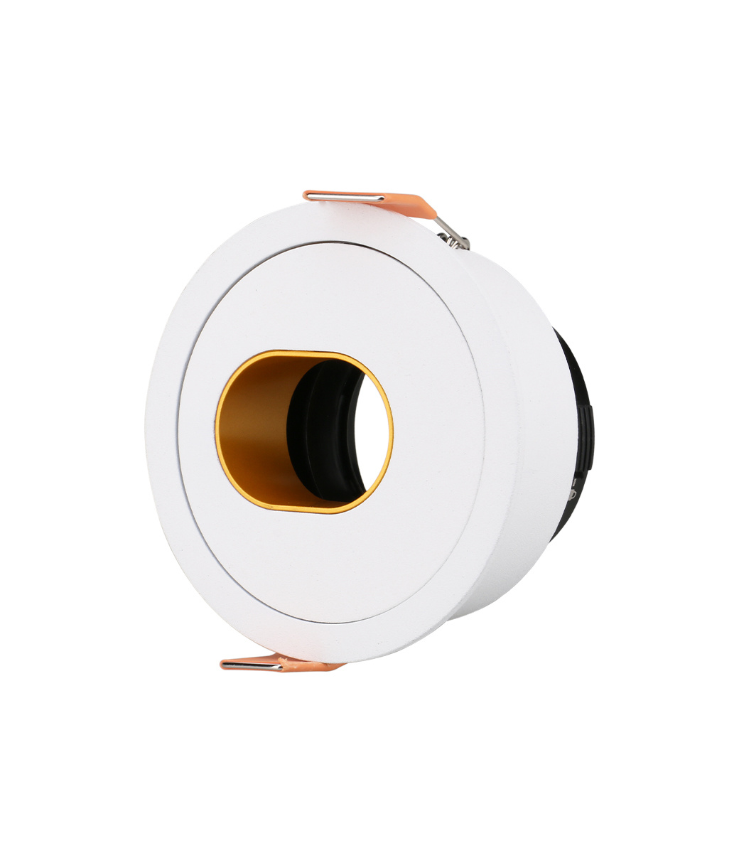 Infinity Buco II Kantelbaar Rond — Wit · Wit Goud