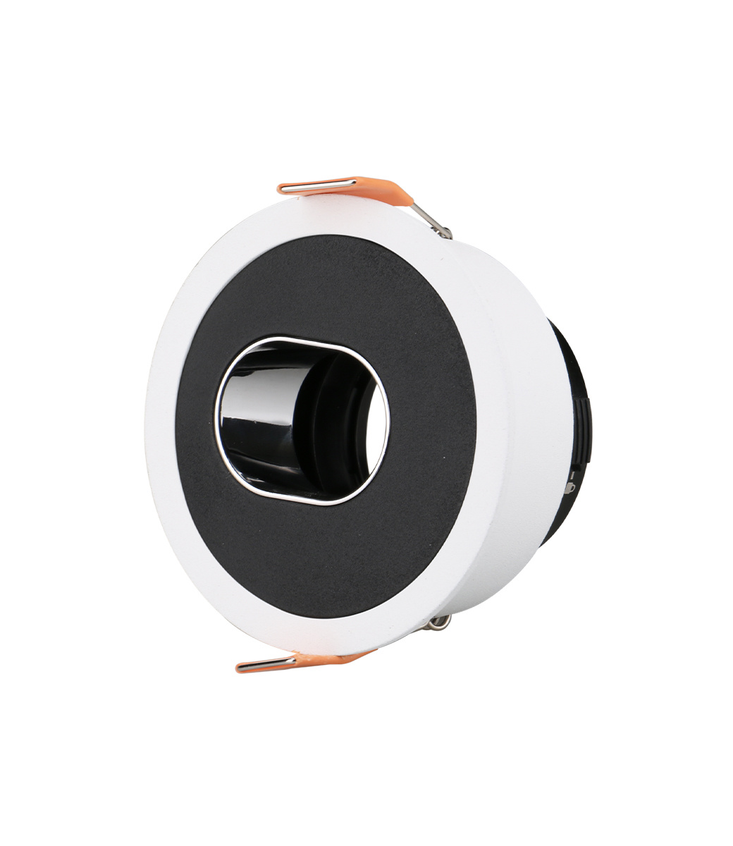 Infinity Buco II Kantelbaar Rond — Wit · Wit Zwart Zilver