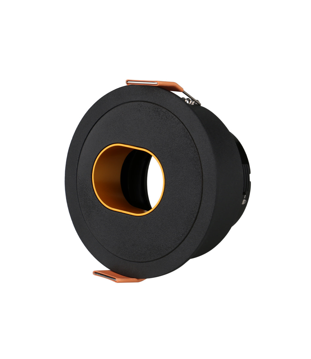 Infinity Buco II Kantelbaar Rond — Zwart · Zwart Goud