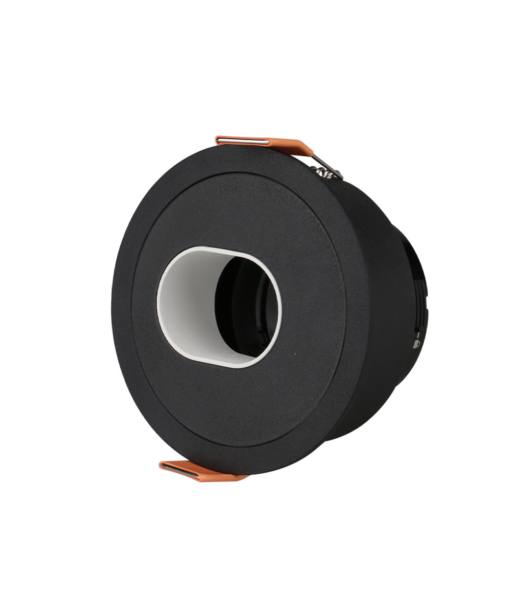 Infinity Buco II Kantelbaar Rond — Zwart · Zwart Wit