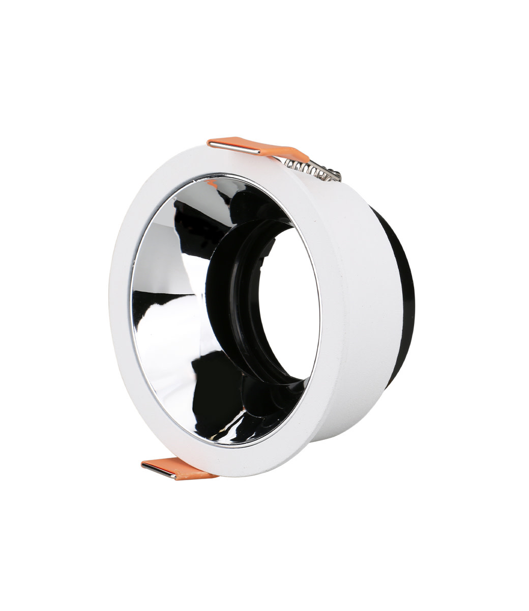 Infinity Classic Kantelbaar Rond — Wit · Wit Zilver