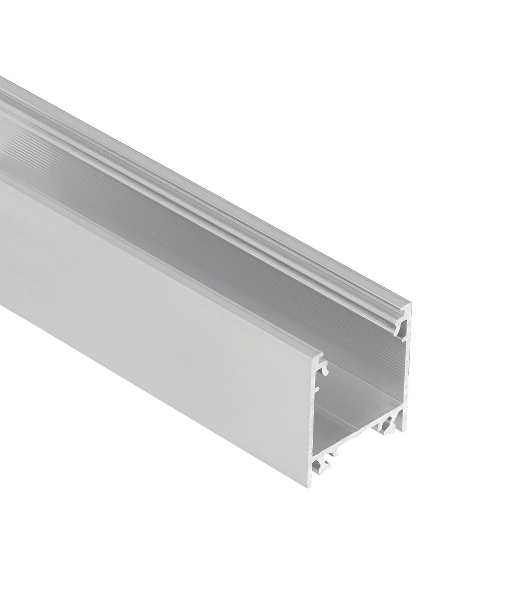LED Profiel Linea Opbouw Raw Aluminium