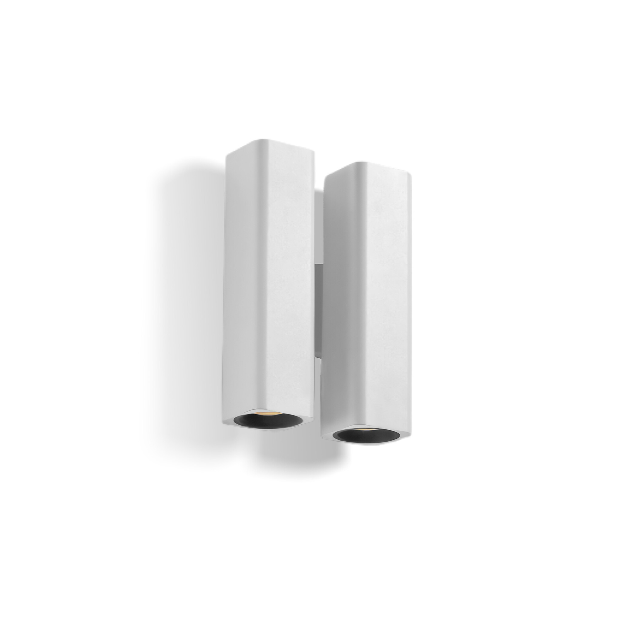 FARETTO-II Wandlamp Vierkant Wit 2700K