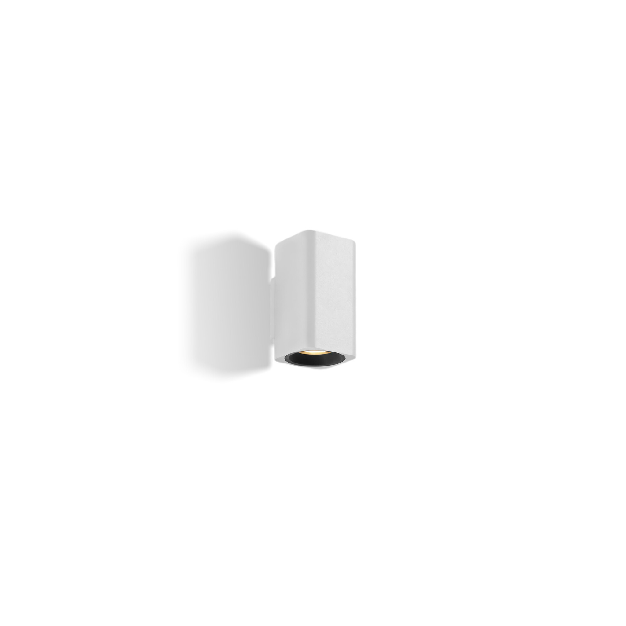 FARETTO-S Wandlamp Vierkant — Dim naar Warm
