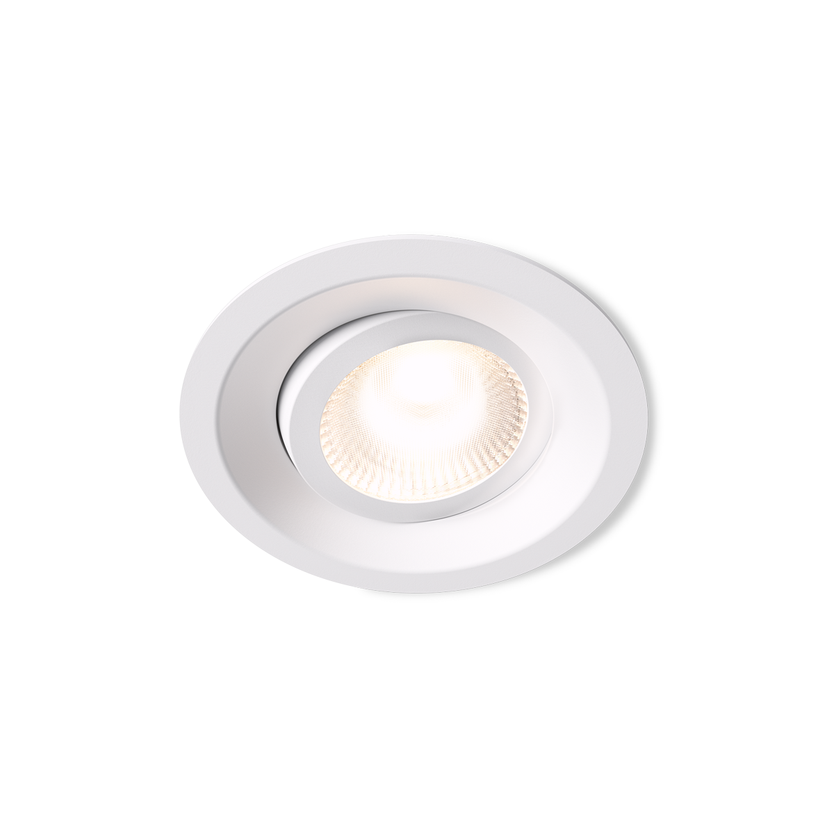 Downlight Tilt — Wit (RAL 9003)