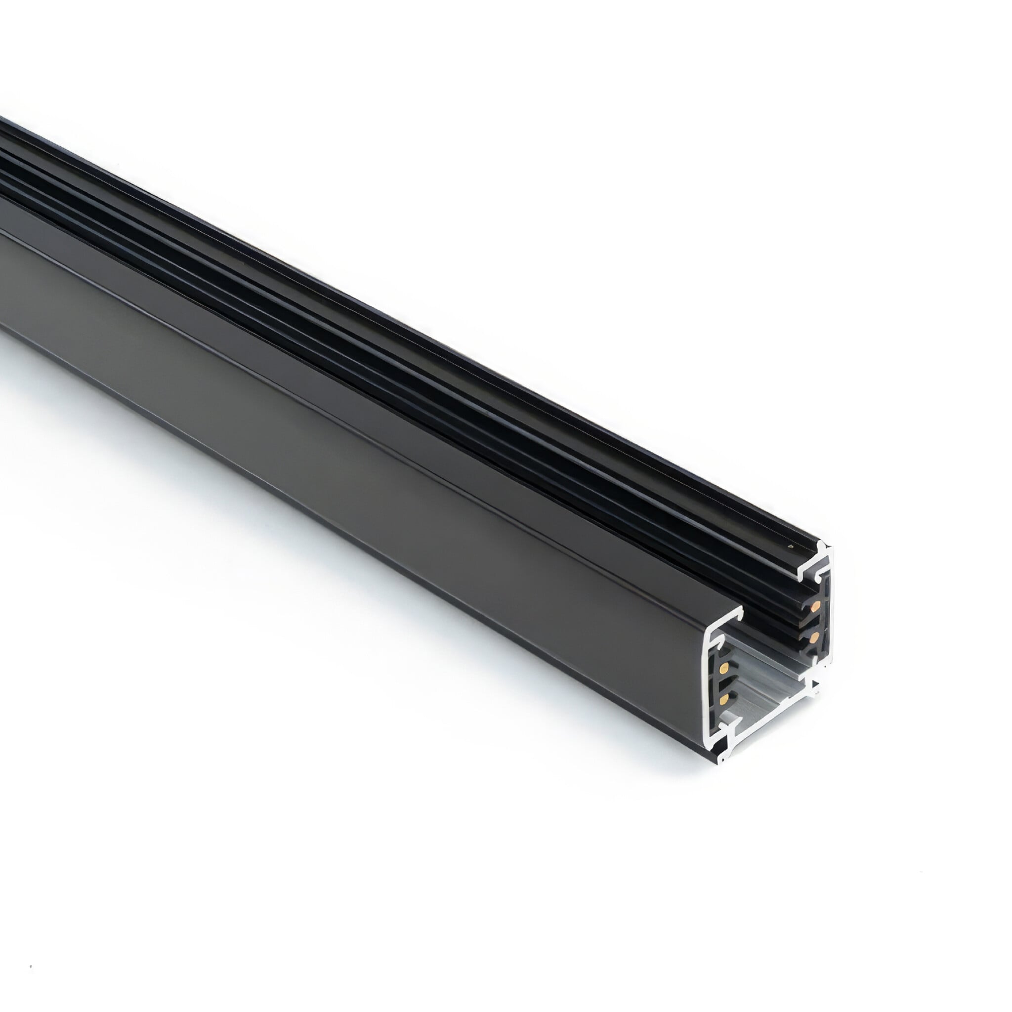 3-Fase Rail Opbouw — Zwart · 3 Meter · 3 Meter Zwart DALI