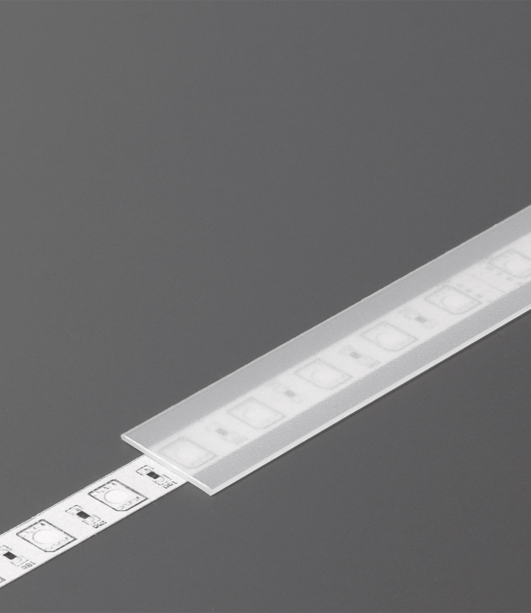 LED Profiel Afdekking B1 Slide Frosted