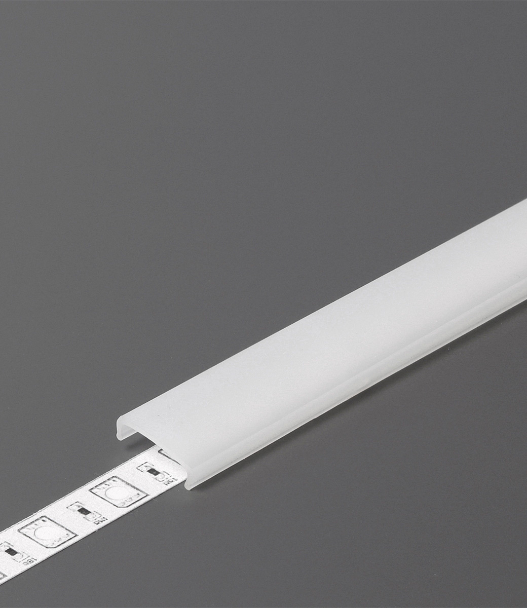 LED Profiel Afdekking C1 Click — Opal