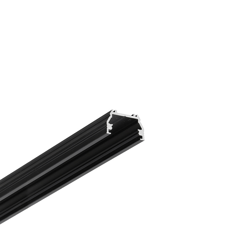 LED Profiel UNI12 Opbouw — Zwart
