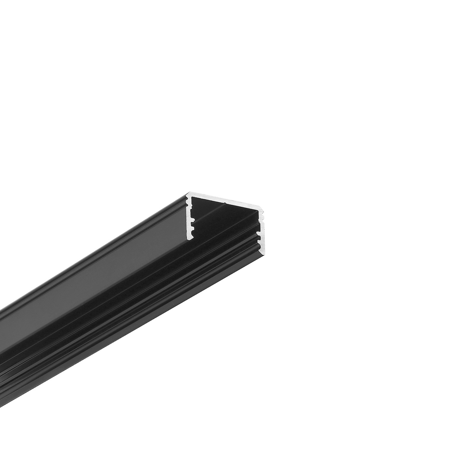LED Profiel UNI14 Opbouw — Zwart