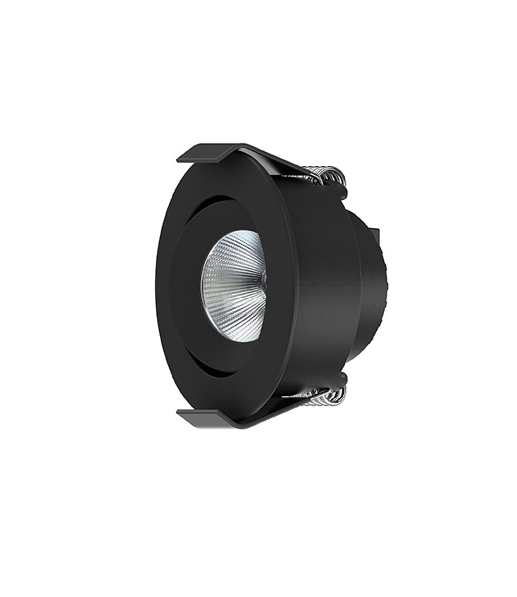MISARO II Rond — Zwart · 2700K · Zwart 2700K