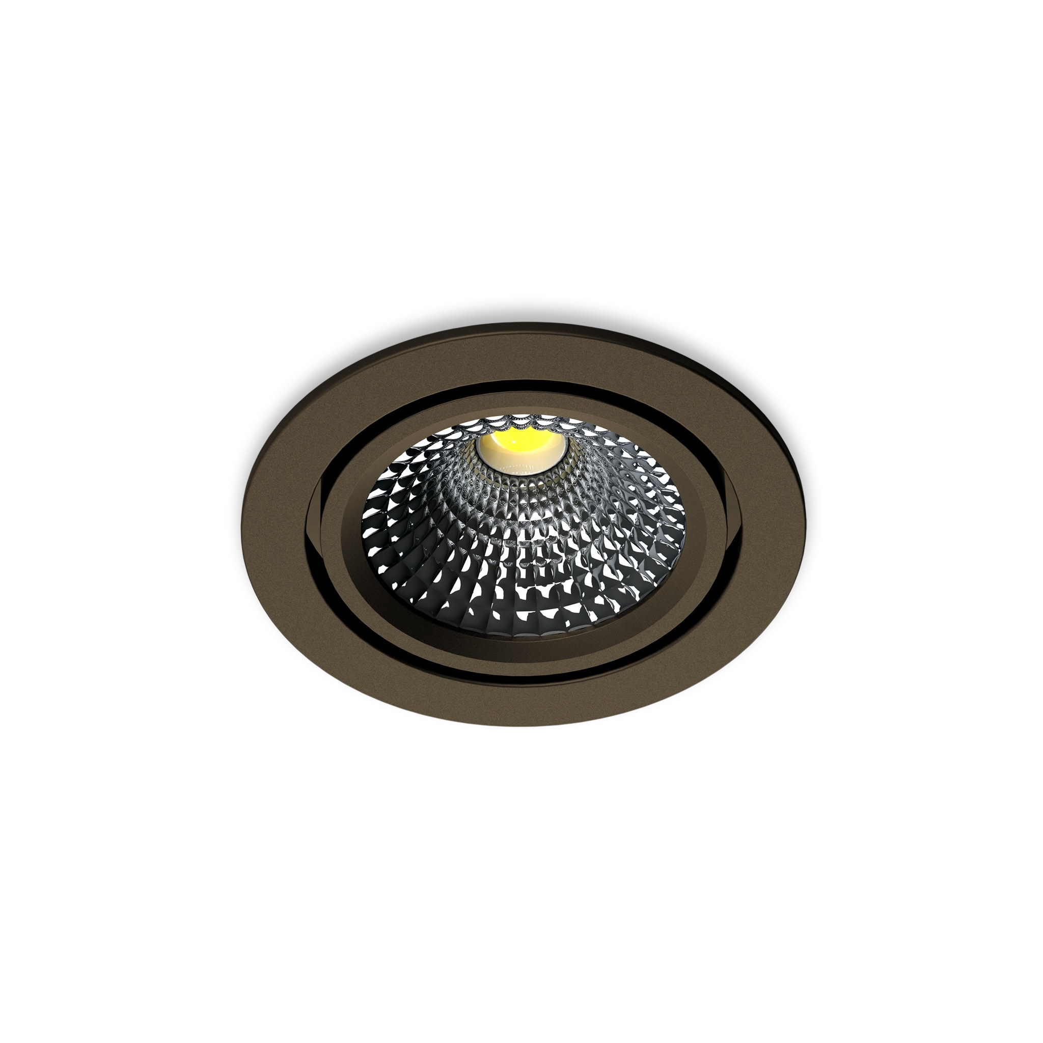 STAR Ultra Flat Rond Mat Brons — Dim naar Warm