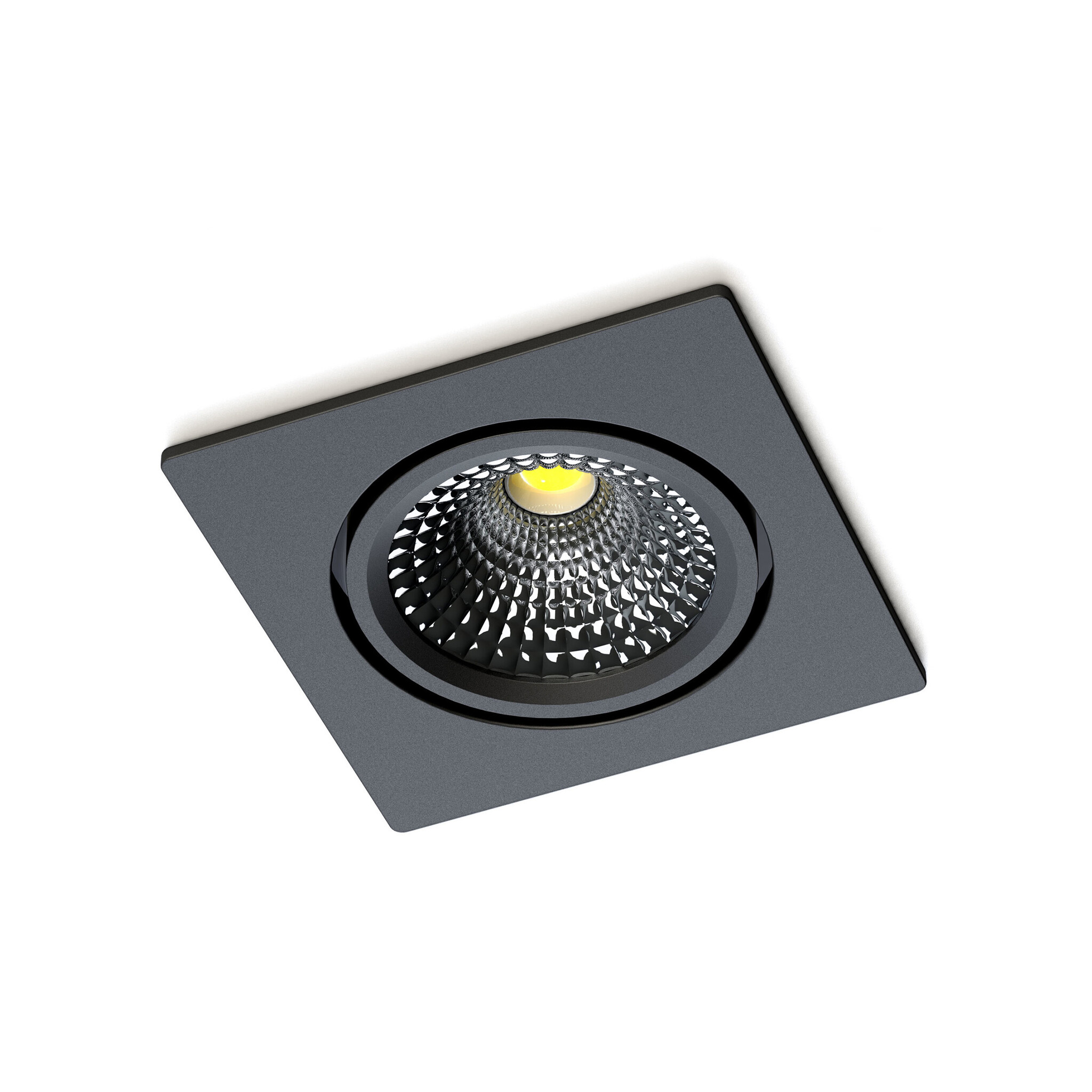 STAR Ultra Flat Vierkant — Zwart · 2700K