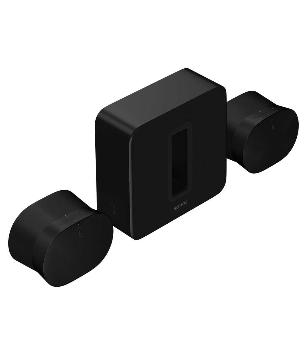 SONOS Surround Set Zwart Duopack Era 300 met Sub