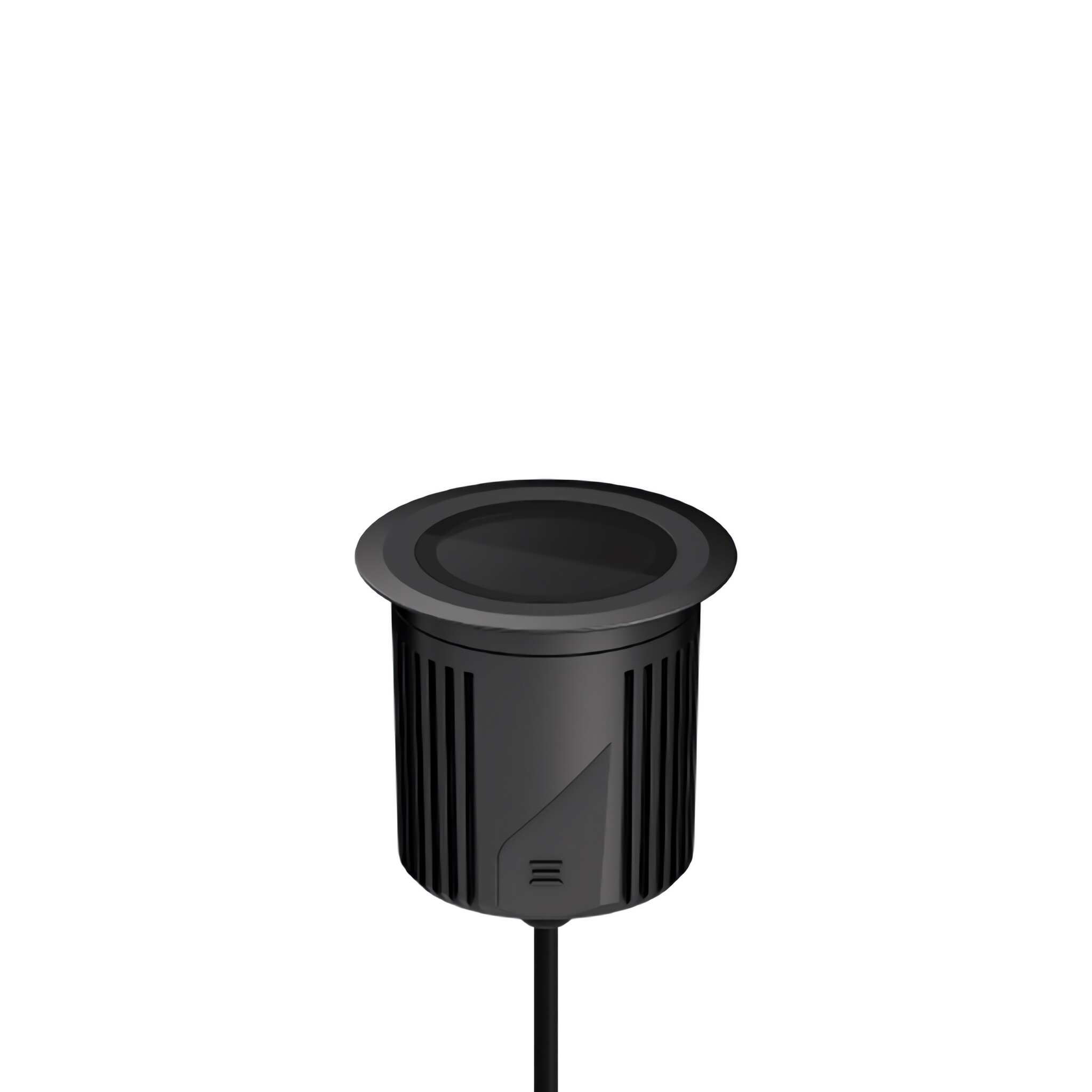 GROUND-XL HEXO Rond Zwart 3000K