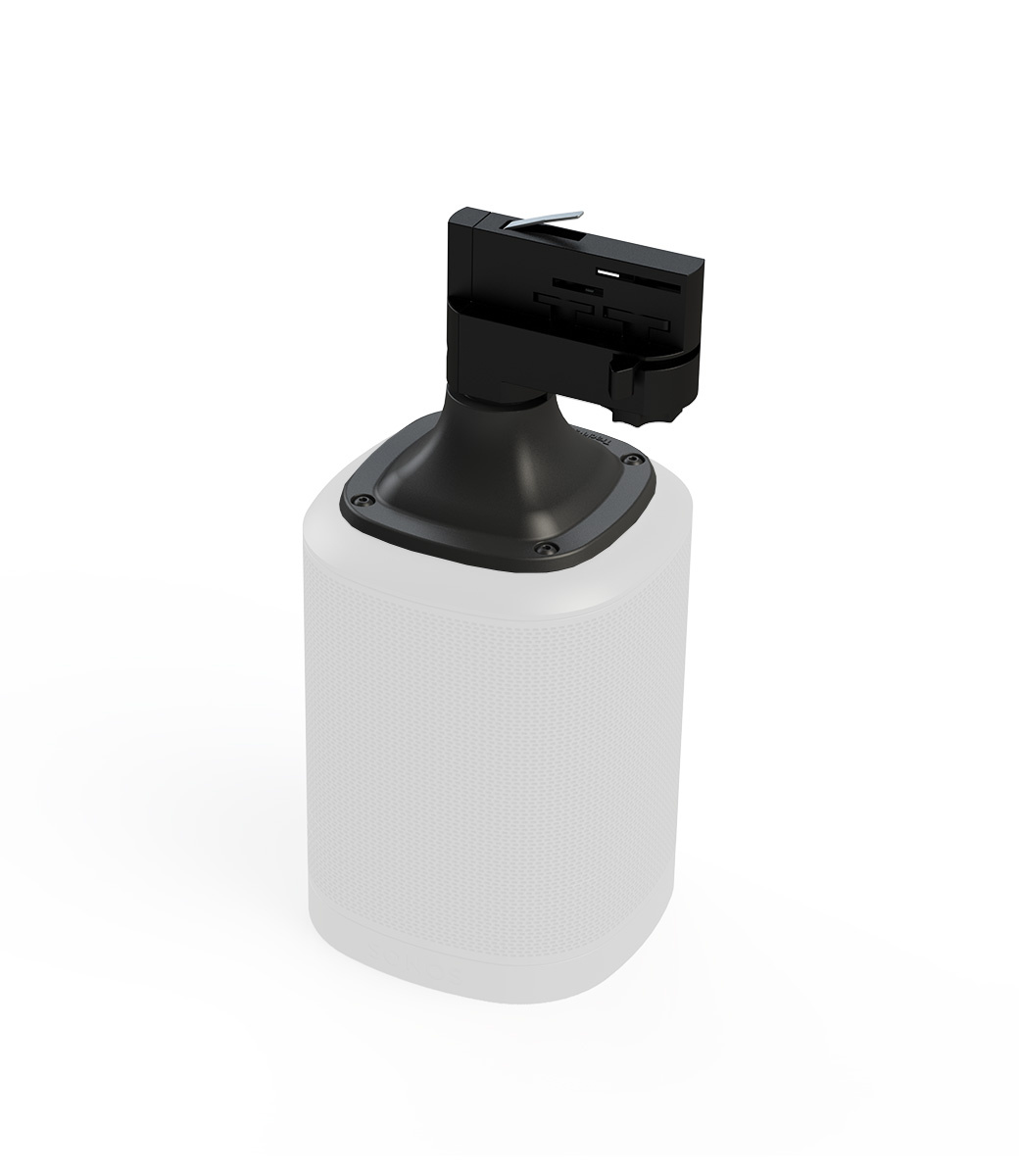 Pontis 3-Phase Audio Adapter Wit — Zwart