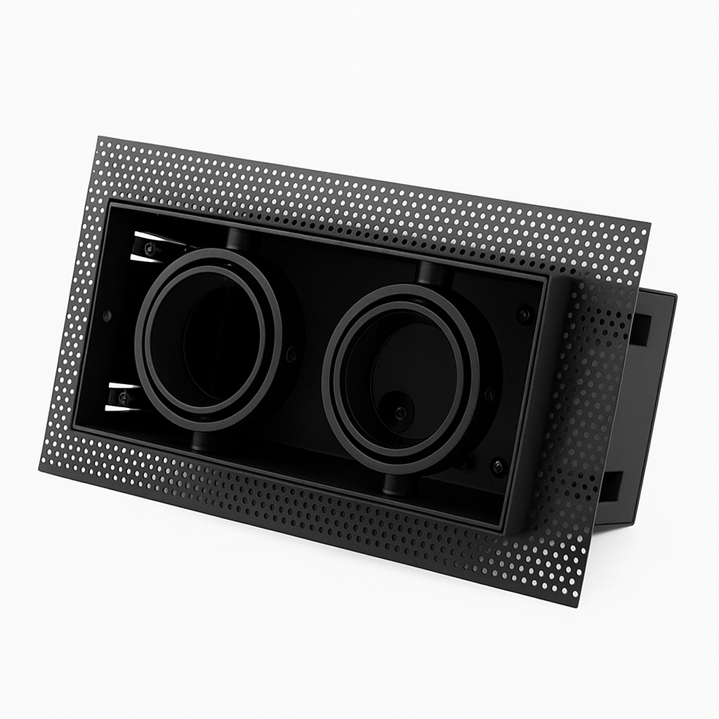 VEXA EDGE Duo Vierkant — Zwart