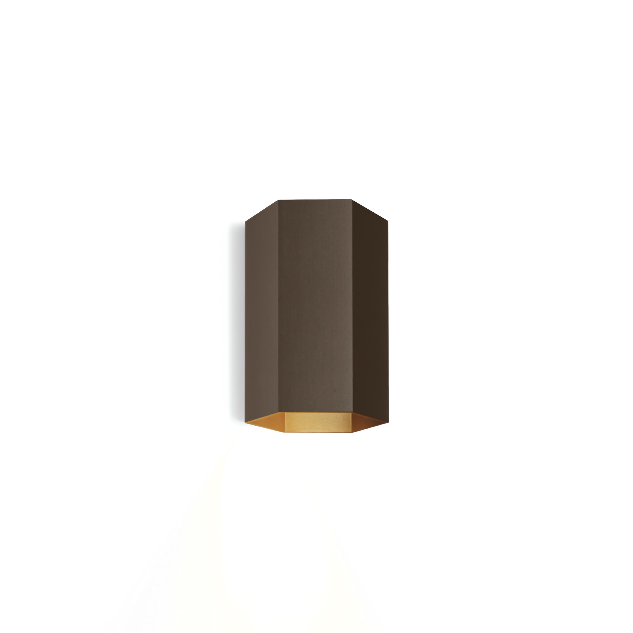 HEXO 1.0 Wandlamp Brons